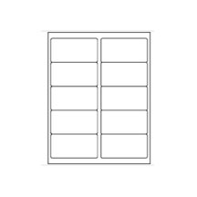 Etiquetas tamaño carta completa